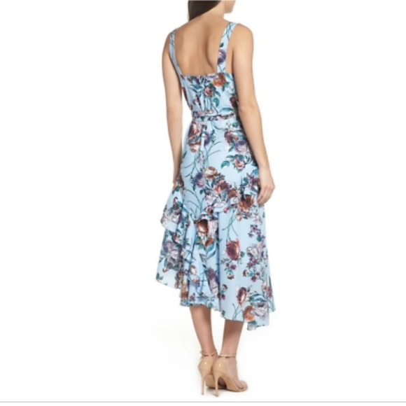 NWOT Cooper St Botanical Asymmetrical Dress - Picture 2 of 4